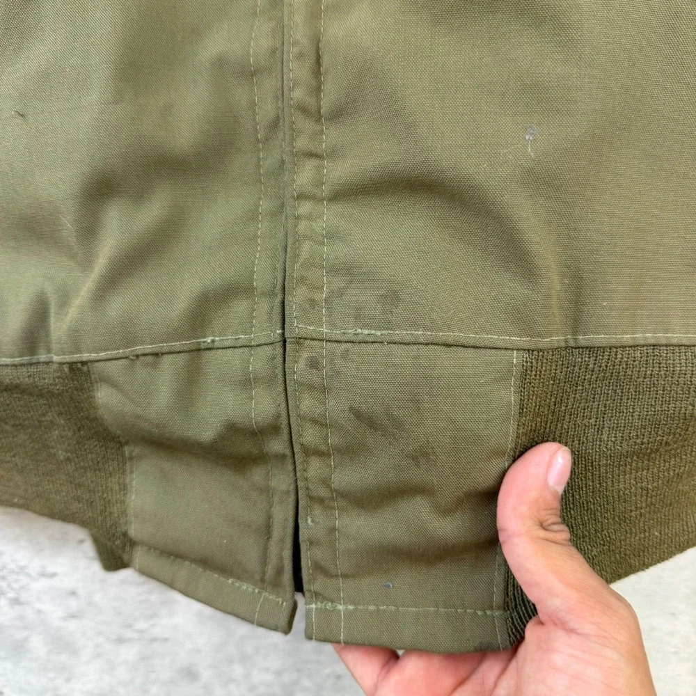 Alpha Industries Vintage 1986 Cold Weather Flight Jacket Aramid Olive Drab Med S
